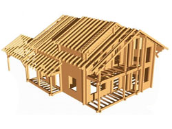 Дома из клееного профилированного бруса